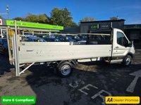 USED 2020 20 FORD TRANSIT 2.0 350 EcoBlue Leader L4 in silver, 65,000 miles, full service history 1 owner ULEZ Euro 6 diesel dropside, 6-speed manual, AC plus VAT @ 20% APPROVED CARS AND FINANCE ARE PLEASED TO OFFER THIS FORD TRANSIT 2.0 350 ECOBLUE LEADER L4 IN SILVER WITH 65,000  MILES AND A FULL SERVICE HISTORY, 1 OWNER FROM NEW, ULEZ COMPLIANT EURO 6 DIESEL HIGH SIDED DROPSIDE VEHICLE WITH A GREAT SPEC SUCH AS A 6 SPEED MANUAL GEARBOX, AIR CONDITIONING, 4.2 INCH DISPLAY, 16 INCH STEEL WHEELS, DAYTIME RUNNING LIGHTS, HAOLGEN HEADLIGHTS, ELECTRIC WINDOWS, CLOTH INTERIOR  AND MUCH MUCH MORE! FINAL PRICE PLUS VAT @ 20%!FOR FURTHER INFORMATION REGARDING T