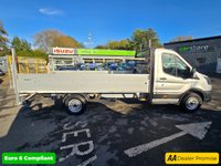 USED 2020 20 FORD TRANSIT 2.0 350 EcoBlue Leader L4 in silver, 65,000 miles, full service history 1 owner ULEZ Euro 6 diesel dropside, 6-speed manual, AC plus VAT @ 20% APPROVED CARS AND FINANCE ARE PLEASED TO OFFER THIS FORD TRANSIT 2.0 350 ECOBLUE LEADER L4 IN SILVER WITH 65,000  MILES AND A FULL SERVICE HISTORY, 1 OWNER FROM NEW, ULEZ COMPLIANT EURO 6 DIESEL HIGH SIDED DROPSIDE VEHICLE WITH A GREAT SPEC SUCH AS A 6 SPEED MANUAL GEARBOX, AIR CONDITIONING, 4.2 INCH DISPLAY, 16 INCH STEEL WHEELS, DAYTIME RUNNING LIGHTS, HAOLGEN HEADLIGHTS, ELECTRIC WINDOWS, CLOTH INTERIOR  AND MUCH MUCH MORE! FINAL PRICE PLUS VAT @ 20%!FOR FURTHER INFORMATION REGARDING T