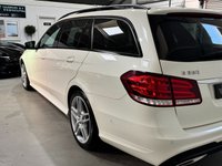 USED 2015 15 MERCEDES-BENZ E-CLASS 3.0 E350 V6 BlueTEC AMG Night Edition (Premium) Estate 5dr Diesel G-Tronic+ Euro 6 (s/s) (258 ps) PAN ROOF+HEAT LEATHER+REAR CAM