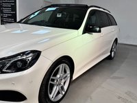 USED 2015 15 MERCEDES-BENZ E-CLASS 3.0 E350 V6 BlueTEC AMG Night Edition (Premium) Estate 5dr Diesel G-Tronic+ Euro 6 (s/s) (258 ps) PAN ROOF+HEAT LEATHER+REAR CAM