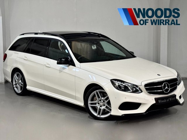 View our Mercedes-Benz E-Class 3.0 E350 V6 BlueTEC AMG Night Edition (Premium) Estate 5dr Diesel G-Tronic+ Euro 6 (s/s) (258 ps)