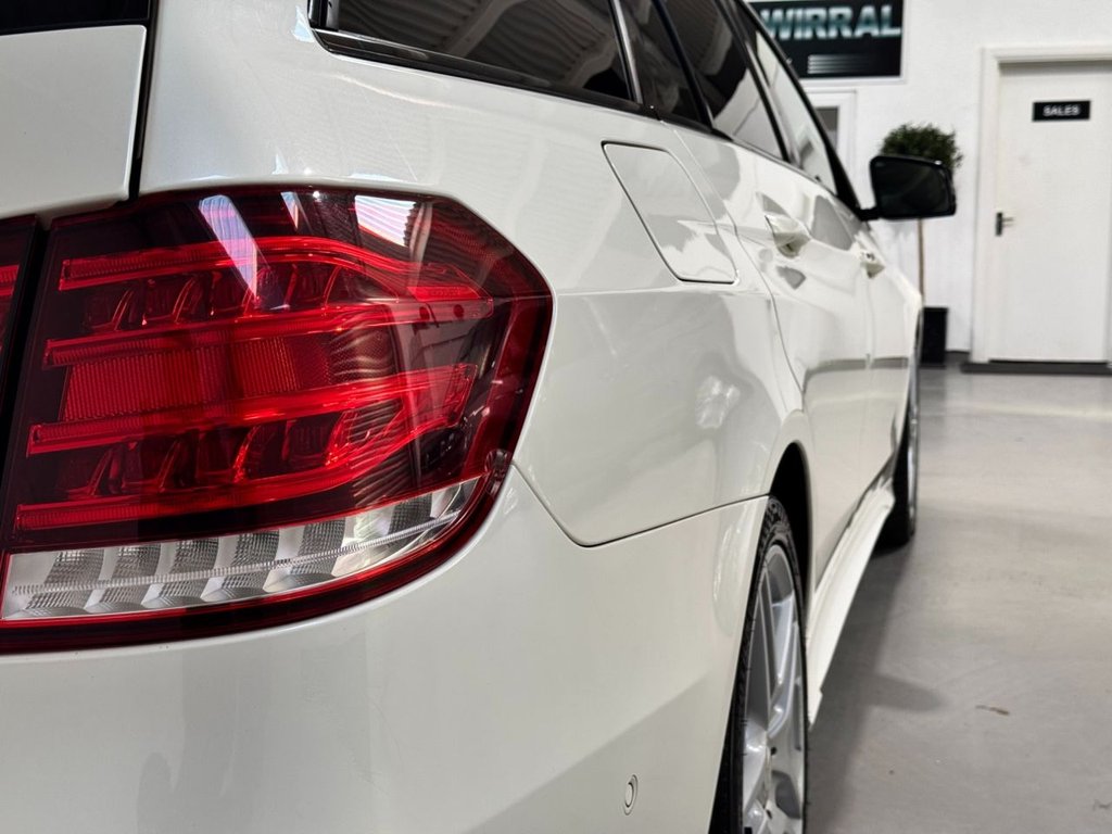 USED 2015 15 MERCEDES-BENZ E-CLASS 3.0 E350 V6 BlueTEC AMG Night Edition (Premium) Estate 5dr Diesel G-Tronic+ Euro 6 (s/s) (258 ps) PAN ROOF+HEAT LEATHER+REAR CAM