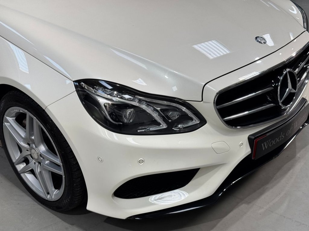 USED 2015 15 MERCEDES-BENZ E-CLASS 3.0 E350 V6 BlueTEC AMG Night Edition (Premium) Estate 5dr Diesel G-Tronic+ Euro 6 (s/s) (258 ps) PAN ROOF+HEAT LEATHER+REAR CAM