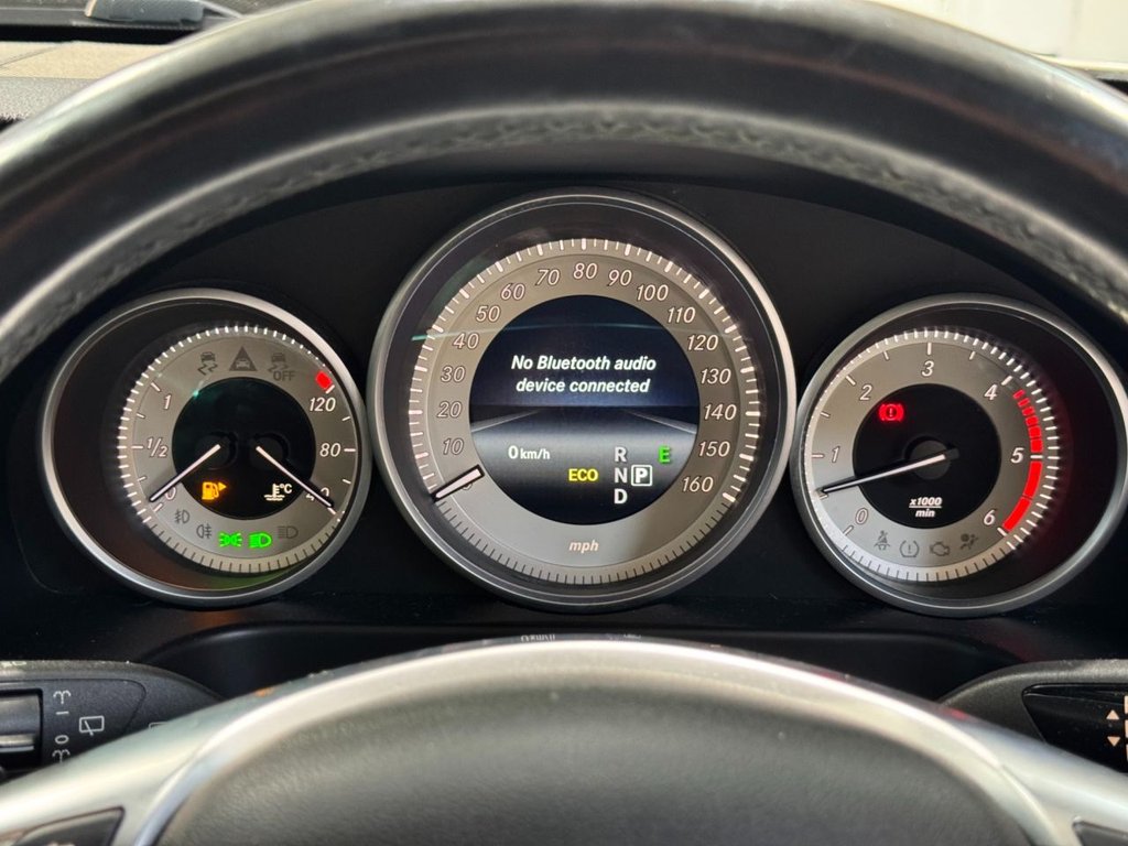 USED 2015 15 MERCEDES-BENZ E-CLASS 3.0 E350 V6 BlueTEC AMG Night Edition (Premium) Estate 5dr Diesel G-Tronic+ Euro 6 (s/s) (258 ps) PAN ROOF+HEAT LEATHER+REAR CAM