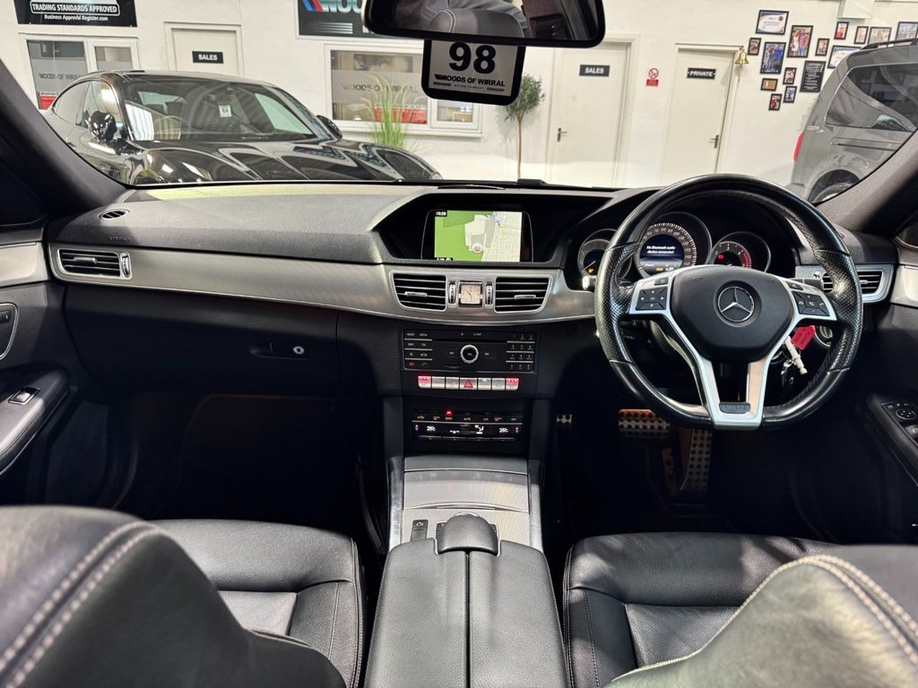 USED 2015 15 MERCEDES-BENZ E-CLASS 3.0 E350 V6 BlueTEC AMG Night Edition (Premium) Estate 5dr Diesel G-Tronic+ Euro 6 (s/s) (258 ps) PAN ROOF+HEAT LEATHER+REAR CAM