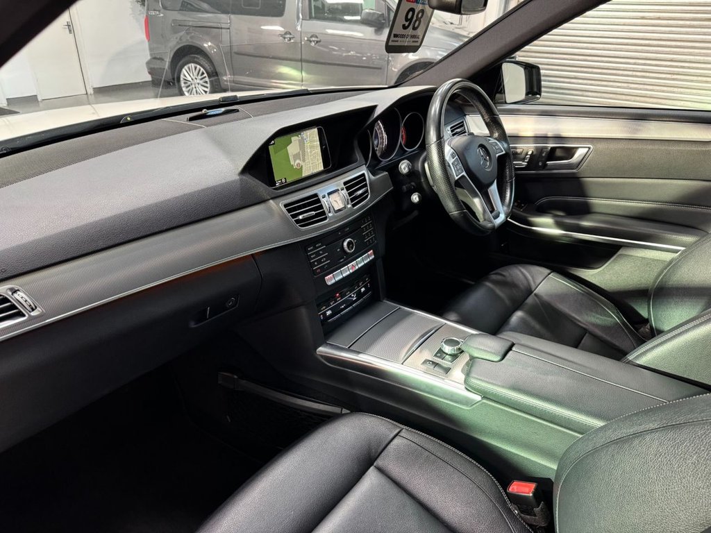 USED 2015 15 MERCEDES-BENZ E-CLASS 3.0 E350 V6 BlueTEC AMG Night Edition (Premium) Estate 5dr Diesel G-Tronic+ Euro 6 (s/s) (258 ps) PAN ROOF+HEAT LEATHER+REAR CAM