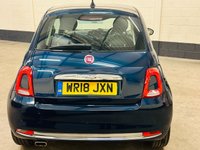 USED 2018 18 FIAT 500 1.2 Lounge Hatchback Panoramic 3 Door Petrol Manual Euro 6 (s/s) (69 bhp) ULEZ EURO 6 COMPLIANT
