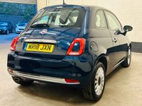 USED 2018 18 FIAT 500 1.2 Lounge Hatchback Panoramic 3 Door Petrol Manual Euro 6 (s/s) (69 bhp) ULEZ EURO 6 COMPLIANT