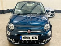 USED 2018 18 FIAT 500 1.2 Lounge Hatchback Panoramic 3 Door Petrol Manual Euro 6 (s/s) (69 bhp) ULEZ EURO 6 COMPLIANT