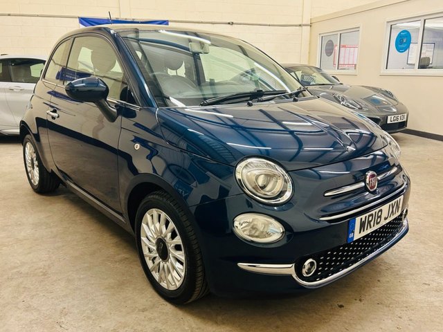 2018 18 Fiat 500 1.2 Lounge Hatchback Panoramic 3 Door Petrol Manual Euro 6 (s/s) (69 bhp)