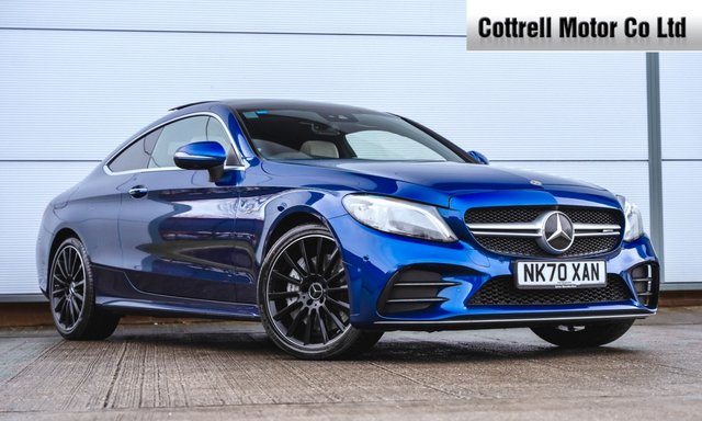 2020 70 Mercedes-Benz C-Class 3.0 C43 V6 AMG (Premium Plus) Coupe 2dr Petrol G-Tronic+ 4MATIC Euro 6 (s/s) (390 ps)