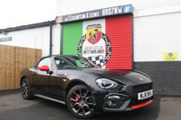 USED 2018 18 ABARTH 124 SPIDER 1.4 MultiAir Convertible 2dr Petrol AUTOMATIC Euro 6 (170 ps) VIEW AND RESERVE ONLINE OR CALL 01527-853940 FOR MORE INFO.