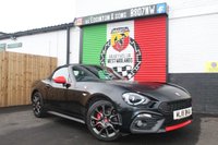 USED 2018 18 ABARTH 124 SPIDER 1.4 MultiAir Convertible 2dr Petrol AUTOMATIC Euro 6 (170 ps) VIEW AND RESERVE ONLINE OR CALL 01527-853940 FOR MORE INFO.