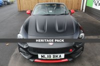 USED 2018 18 ABARTH 124 SPIDER 1.4 MultiAir Convertible 2dr Petrol AUTOMATIC Euro 6 (170 ps) VIEW AND RESERVE ONLINE OR CALL 01527-853940 FOR MORE INFO.