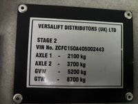 USED 2015 15 IVECO DAILY 3.0 TD 15V Plus 50C Versalift Access Platform Cherry Picker - 3520 LOW MILEAGE / LIGHT  USE