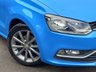 USED 2015 65 VOLKSWAGEN POLO 1.2 TSI BlueMotion Tech SE Design Hatchback 3dr Euro 6 (s/s) 