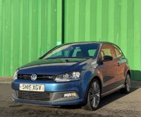 USED 2015 15 VOLKSWAGEN POLO 1.4 TSI BlueMotion Tech ACT BlueGT Hatchback 3dr Petrol DSG Euro 6 (s/s) (150 ps) BLUETOOTH +  AUDIO CONNECTIVITY +  AUX +  USB +  DAB RADIO +  SAT NAVIGATION +  PART LEATHER TRIM +  TRACTION CONTROL +  CRUISE CONTROL+  SPARE WHEEL +  17 INCH ALLOY WHEEL +