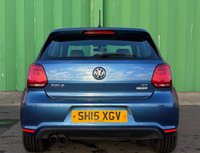 USED 2015 15 VOLKSWAGEN POLO 1.4 TSI BlueMotion Tech ACT BlueGT Hatchback 3dr Petrol DSG Euro 6 (s/s) (150 ps) BLUETOOTH +  AUDIO CONNECTIVITY +  AUX +  USB +  DAB RADIO +  SAT NAVIGATION +  PART LEATHER TRIM +  TRACTION CONTROL +  CRUISE CONTROL+  SPARE WHEEL +  17 INCH ALLOY WHEEL +