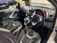USED 2016 16 FORD KA 1.2 Zetec White Edition Hatchback 3dr Petrol Manual Euro 6 (s/s) (69 ps) BLACK ALLOYS+ B/TOOTH+PRIVACY