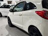 USED 2016 16 FORD KA 1.2 Zetec White Edition Hatchback 3dr Petrol Manual Euro 6 (s/s) (69 ps) BLACK ALLOYS+ B/TOOTH+PRIVACY