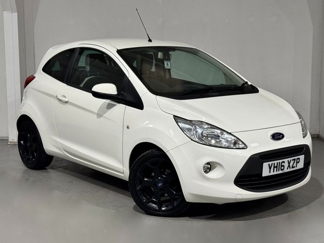 2016 16 Ford Ka 1.2 Zetec White Edition Hatchback 3dr Petrol Manual Euro 6 (s/s) (69 ps)