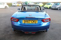 USED 2017 67 ABARTH 124 SPIDER 1.4 MultiAir Convertible 2dr Petrol Manual Euro 6 (170 ps) VIEW AND RESERVE ONLINE OR CALL 01527-853940 FOR MORE INFO.
