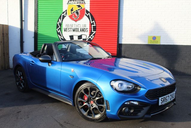 2017 67 Abarth 124 Spider 1.4 MultiAir Convertible 2dr Petrol Manual Euro 6 (170 ps)