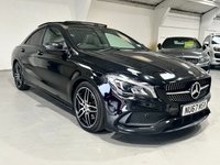USED 2017 MERCEDES-BENZ CLA 2.1 CLA220d AMG Line Coupe 4dr Diesel 7G-DCT Euro 6 (s/s) (177 ps) CAR PLAY+PAN ROOF+ REAR CAMERA