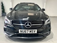 USED 2017 MERCEDES-BENZ CLA 2.1 CLA220d AMG Line Coupe 4dr Diesel 7G-DCT Euro 6 (s/s) (177 ps) CAR PLAY+PAN ROOF+ REAR CAMERA