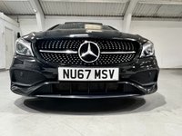 USED 2017 MERCEDES-BENZ CLA 2.1 CLA220d AMG Line Coupe 4dr Diesel 7G-DCT Euro 6 (s/s) (177 ps) CAR PLAY+PAN ROOF+ REAR CAMERA