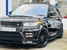 USED 2016 66 LAND ROVER RANGE ROVER SPORT 3.0 SDV6 HSE DYNAMIC LUMMA KIT OPEN PAN ROOF SAT NAV CAMERA STEPS LED DAYLIGHTS ULEZ FREE BLACK PACK~SAT NAV~CAMERA~STEPS