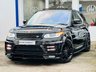 USED 2016 66 LAND ROVER RANGE ROVER SPORT 3.0 SDV6 HSE DYNAMIC LUMMA KIT OPEN PAN ROOF SAT NAV CAMERA STEPS LED DAYLIGHTS ULEZ FREE BLACK PACK~SAT NAV~CAMERA~STEPS