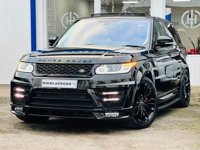 2016 66 Land Rover Range Rover Sport 3.0 SDV6 HSE DYNAMIC LUMMA KIT OPEN PAN ROOF SAT NAV CAMERA STEPS LED DAYLIGHTS ULEZ FREE