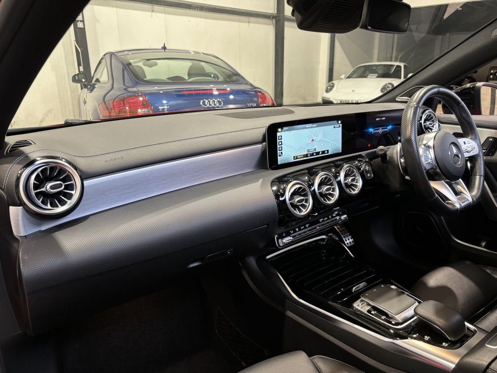 USED 2019 P MERCEDES-BENZ A-CLASS 2.0 A35 AMG (Premium Plus) Hatchback 5dr Petrol SpdS DCT 4MATIC Euro 6 (s/s) (306 ps) AERO KIT|PAN ROOF|2YR WARRANTY