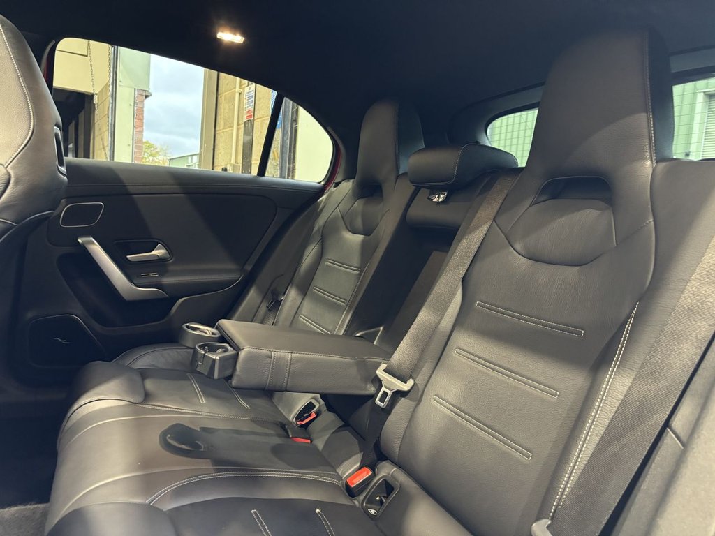 USED 2019 P MERCEDES-BENZ A-CLASS 2.0 A35 AMG (Premium Plus) Hatchback 5dr Petrol SpdS DCT 4MATIC Euro 6 (s/s) (306 ps) AERO KIT|PAN ROOF|2YR WARRANTY