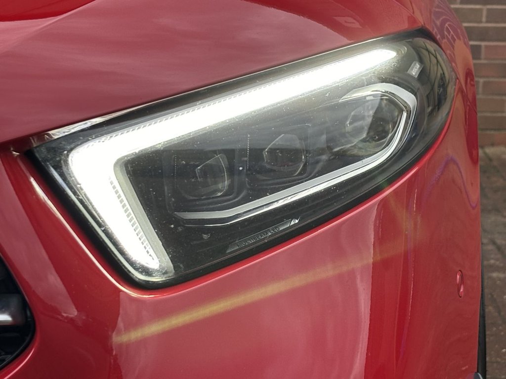 USED 2019 P MERCEDES-BENZ A-CLASS 2.0 A35 AMG (Premium Plus) Hatchback 5dr Petrol SpdS DCT 4MATIC Euro 6 (s/s) (306 ps) AERO KIT|PAN ROOF|2YR WARRANTY