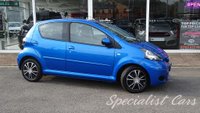 USED 2010 59 TOYOTA AYGO 1.0 VVT-i Blue Hatchback 5dr Petrol MultiMode Euro 4 (67 bhp) 