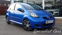 USED 2010 59 TOYOTA AYGO 1.0 VVT-i Blue Hatchback 5dr Petrol MultiMode Euro 4 (67 bhp) 
