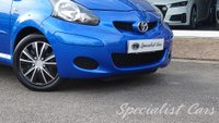 USED 2010 59 TOYOTA AYGO 1.0 VVT-i Blue Hatchback 5dr Petrol MultiMode Euro 4 (67 bhp) 