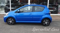 USED 2010 59 TOYOTA AYGO 1.0 VVT-i Blue Hatchback 5dr Petrol MultiMode Euro 4 (67 bhp) 