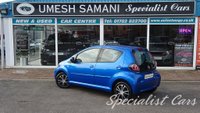 USED 2010 59 TOYOTA AYGO 1.0 VVT-i Blue Hatchback 5dr Petrol MultiMode Euro 4 (67 bhp) 