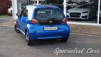USED 2010 59 TOYOTA AYGO 1.0 VVT-i Blue Hatchback 5dr Petrol MultiMode Euro 4 (67 bhp) 
