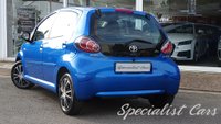 USED 2010 59 TOYOTA AYGO 1.0 VVT-i Blue Hatchback 5dr Petrol MultiMode Euro 4 (67 bhp) 