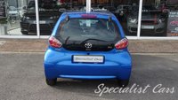 USED 2010 59 TOYOTA AYGO 1.0 VVT-i Blue Hatchback 5dr Petrol MultiMode Euro 4 (67 bhp) 