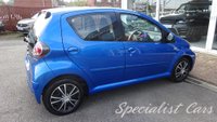 USED 2010 59 TOYOTA AYGO 1.0 VVT-i Blue Hatchback 5dr Petrol MultiMode Euro 4 (67 bhp) 