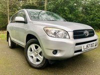 USED 2008 57 TOYOTA RAV 4 2.4VVT-i CV SUV 5dr Petrol 4WD 1 ELDERLY RETIRED  FROM DRIVING NOW OWNER--PURCHASED NEW IN AUSTRALIA JANUARY 2008 AND IMPORTED TO UK IN 2013\ HAS RECENT MOT AND IS PRICED TO CLEAR\\ULEZ COMPLIANT//CUSTOMER RETURNED TO UK WITH THIS RAV4 IN 2013// Petrol 4WD 1 RETIRED OWNER FROM NEW \PART EXCHANGE TO CLEAR\ULEZ COMPLIANT//1 RETIRED OWNER FROM NEW IN AUSTRALIA--RETURNED TO UK WITH THIS RAV4 IN 2013