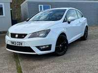 USED 2013 13 SEAT IBIZA 1.6 TDI CR FR Sport Coupe 3dr Diesel Manual Euro 5 (105 ps) 