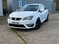 USED 2013 13 SEAT IBIZA 1.6 TDI CR FR Sport Coupe 3dr Diesel Manual Euro 5 (105 ps) 