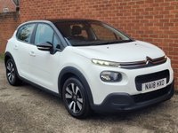 USED 2018 18 CITROEN C3 1.2 PureTech Feel Hatchback 5dr Petrol Manual Euro 6 (82 ps) JUST ARRIVED - SERVICE HISTORY