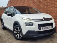 USED 2018 18 CITROEN C3 1.2 PureTech Feel Hatchback 5dr Petrol Manual Euro 6 (82 ps) JUST ARRIVED - SERVICE HISTORY